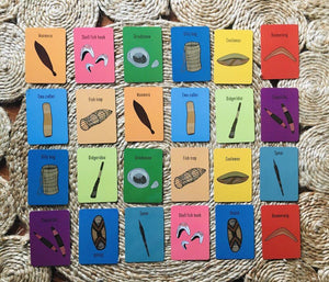 Aboriginal Tools Memory Matching Card Game Riley Callie 