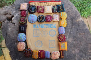 Alphabet Stones Textile (Arriving End of Jan) Siham Craft 