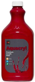 Load image into Gallery viewer, Aquacryl Premium Acrylic 2L Paint (Arriving Mid March) Edvantage Cool Red 
