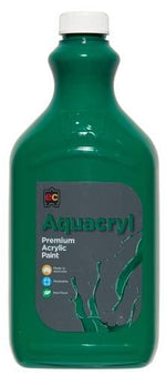 Load image into Gallery viewer, Aquacryl Premium Acrylic 2L Paint (Arriving Mid March) Edvantage Forest Green 
