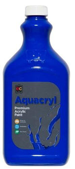 Load image into Gallery viewer, Aquacryl Premium Acrylic 2L Paint (Arriving Mid March) Edvantage Warm Blue 
