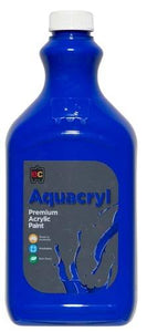 Aquacryl Premium Acrylic 2L Paint (Arriving Mid March) Edvantage Warm Blue 