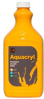 Load image into Gallery viewer, Aquacryl Premium Acrylic 2L Paint (Arriving Mid March) Edvantage Yellow Oxide 

