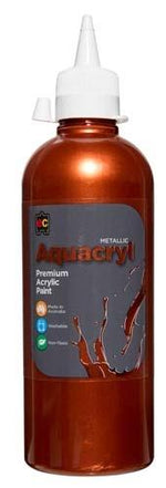 Load image into Gallery viewer, Aquacryl Premium Acrylic 500ml (Arriving Mid March) Edvantage Copper 
