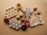 Load image into Gallery viewer, Bee Dough Cutter Beadie Bugs 
