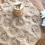 Load image into Gallery viewer, Bee Playdough Stamps Beadie Bugs 
