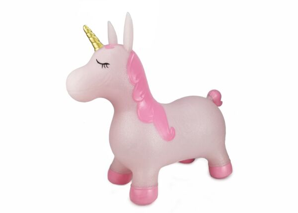 Bouncy Rider - Snowflake the Unicorn Eleganter 