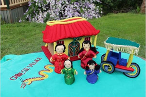 Chinese Village Set Siham Craft 