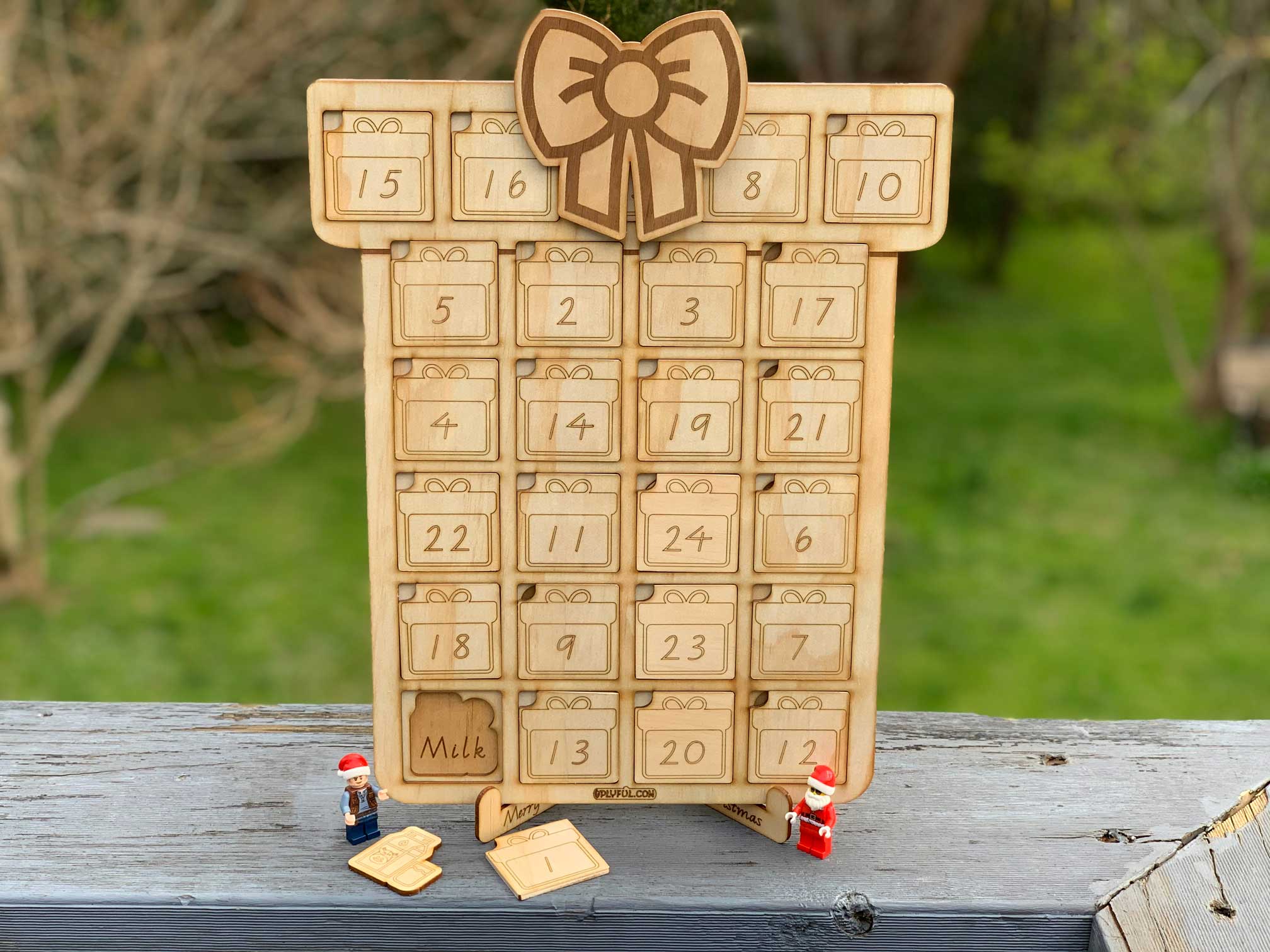Christmas Advent & Puzzle Calendar Plyful 