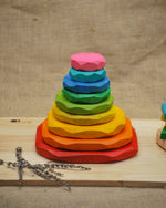 Load image into Gallery viewer, Coloured Stacking Stones (Arriving Early Feb) QToys 
