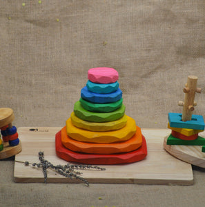 Coloured Stacking Stones (Arriving Early Feb) QToys 