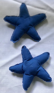 Colourful Sea Stars Inspired Childhood Blue 