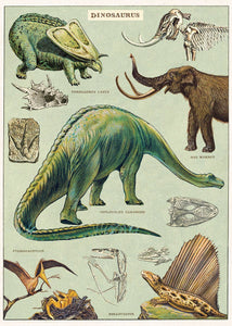 Dinosaur Poster - Vintage Style Bobangles 
