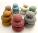 Load image into Gallery viewer, Earth Coloured Stacking Pebbles Set of 3 (7 Colours available) Colours of Australia 
