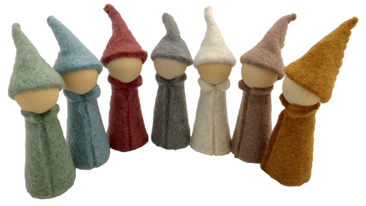 Earth Gnomes - Set of 7 Colours of Australia 