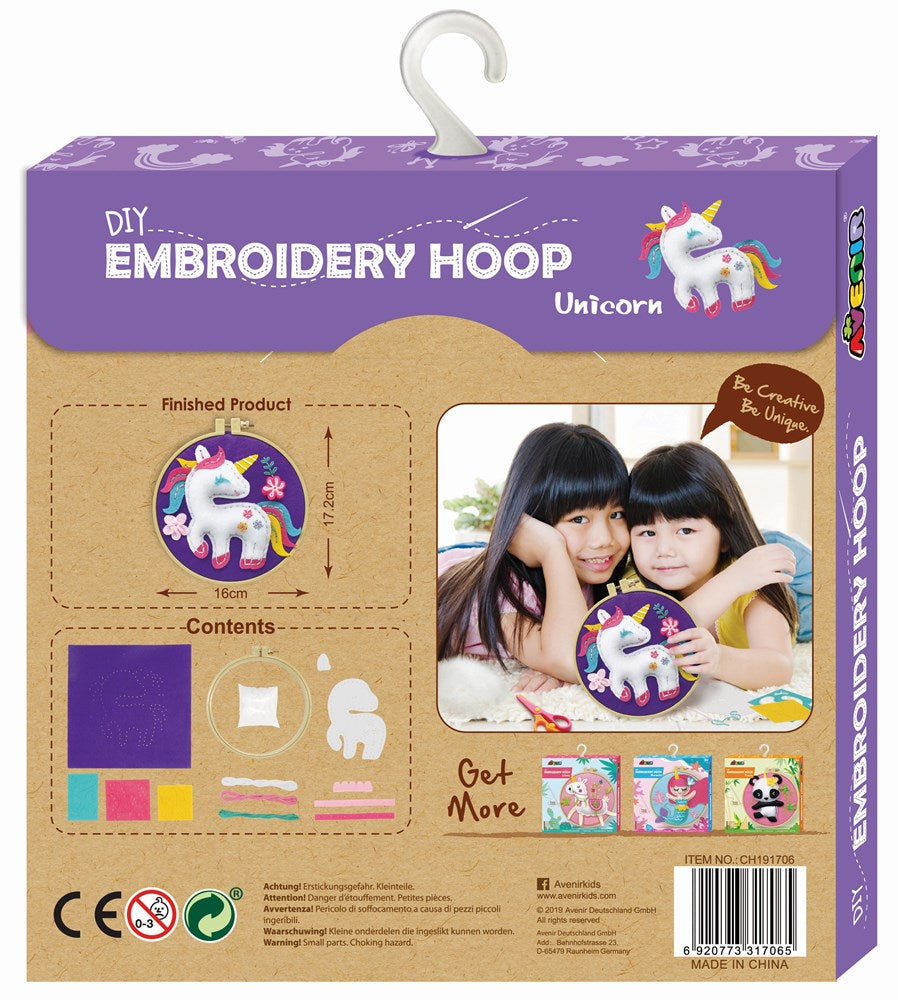 Embroidery Hoop - Unicorn Johnco 