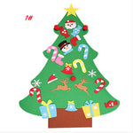 Load image into Gallery viewer, Felt Christmas Tree with Removable Decorations Ebay Tree 1 

