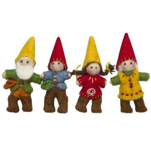 Gnome Family of 4 Colours of Australia 