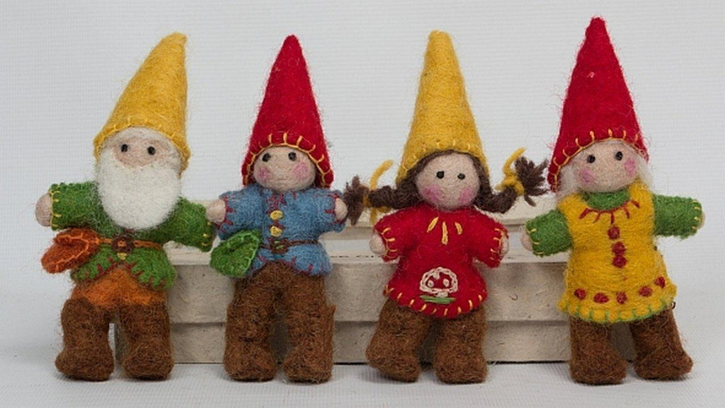 Gnome Family of 4 Colours of Australia 