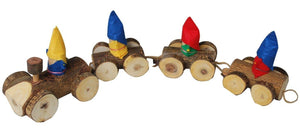 Gnome Log Train QToys 