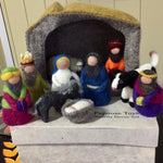 Load image into Gallery viewer, Handmade Nativity Set / 11 Pieces Colours of Australia 
