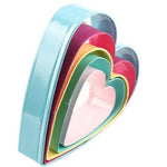 Load image into Gallery viewer, Heart Shaped Play Dough Cutters - Set of 5 Ebay 
