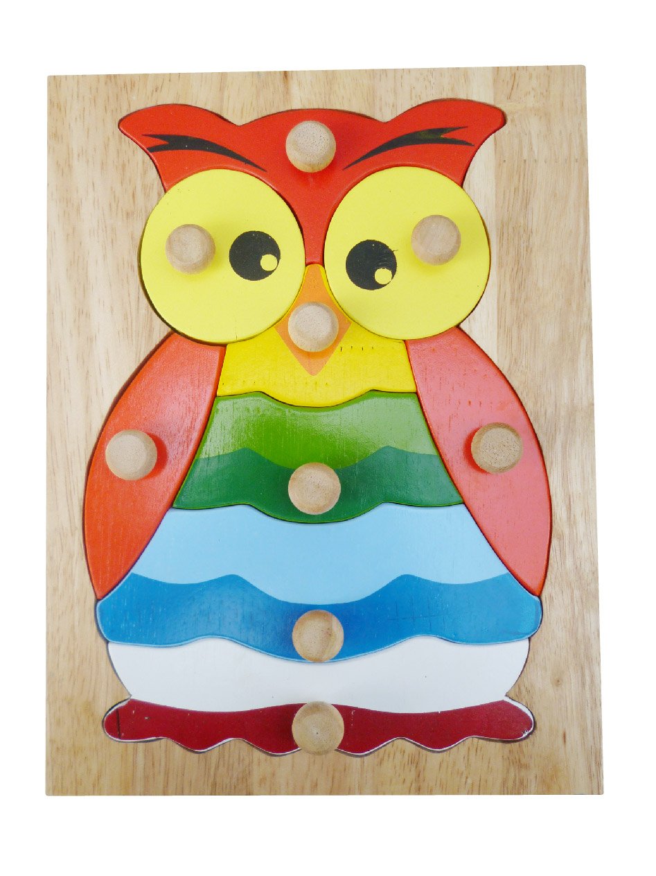 Hooty Owl Knob Puzzle QToys 