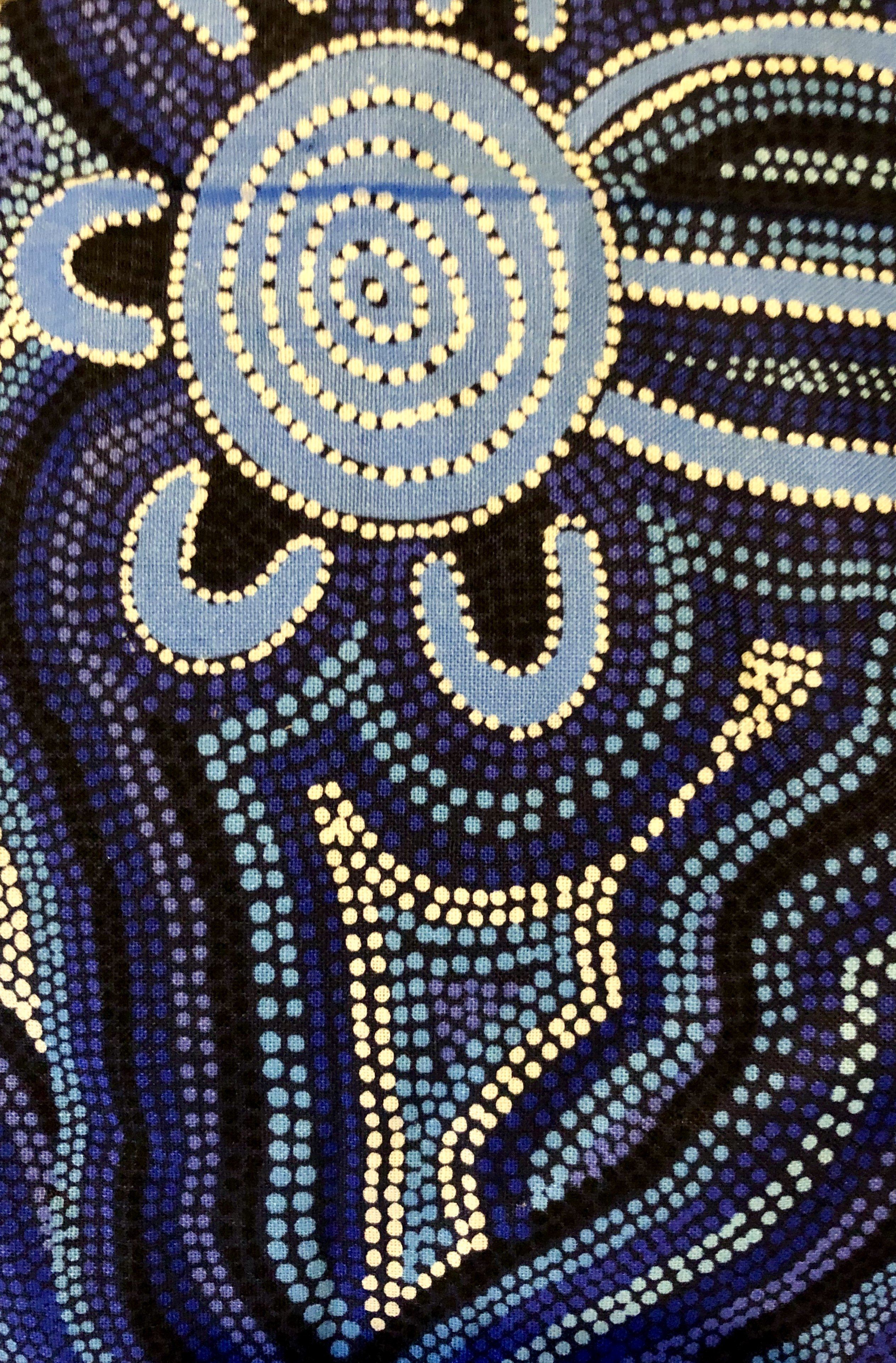 Indigenous Fabric Sea Stars Inspired Childhood Fabric 2 