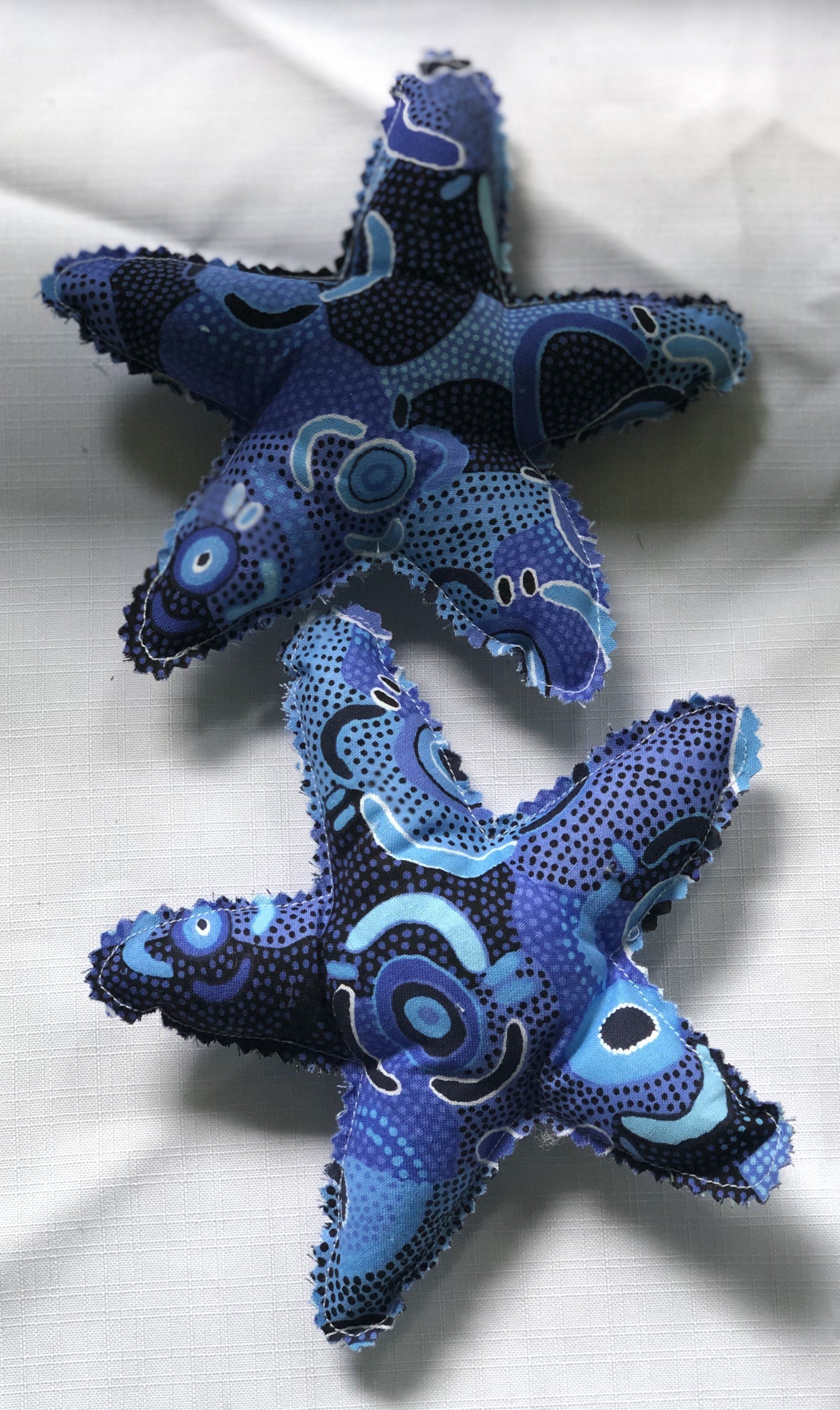 Indigenous Fabric Sea Stars Inspired Childhood Fabric 3 