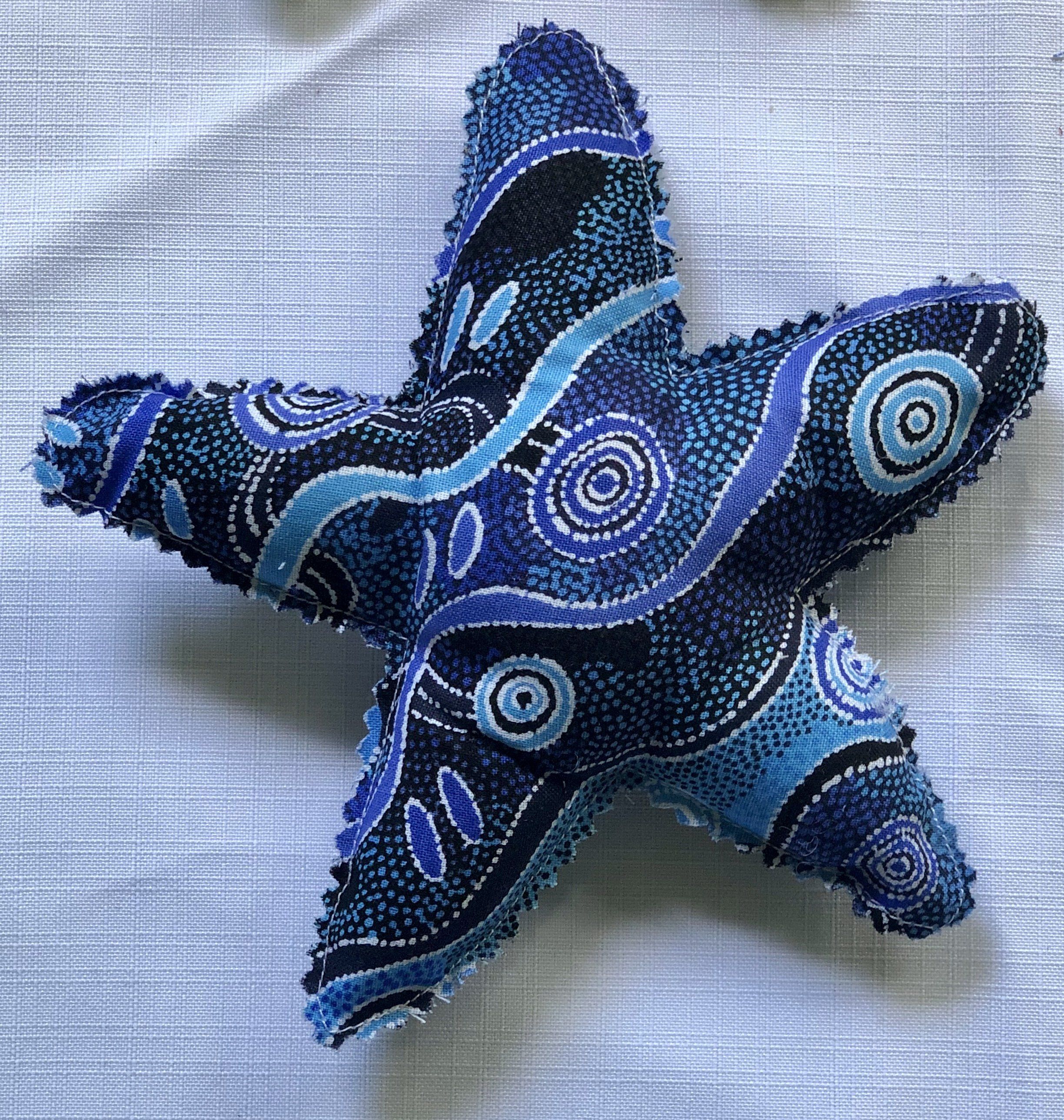 Indigenous Fabric Sea Stars Inspired Childhood Fabric 4 