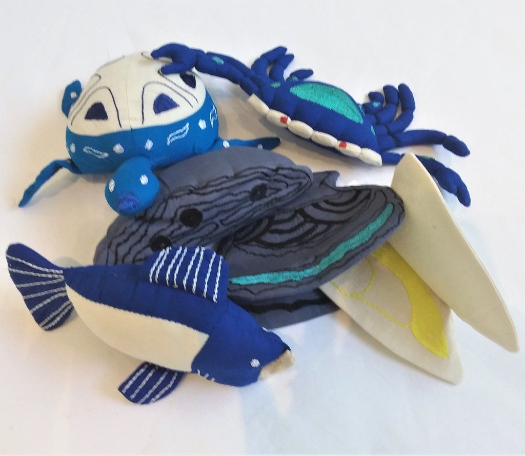 Indigenous Seafood Play Set Siham Craft 