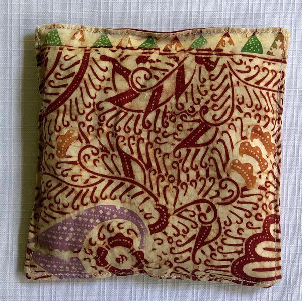 Indonesian Batik Bean Bags Inspired Childhood Fabric 1 - Set of 4 