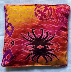 Indonesian Batik Bean Bags Inspired Childhood Fabric 3 - Set of 6 