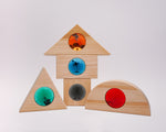 Load image into Gallery viewer, Jumbo Geometric Double Sided Mixed Shape Set Nurture Play 
