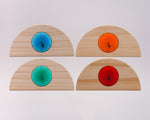 Load image into Gallery viewer, Jumbo Geometric Double Sided Semicircle Set Nurture Play 
