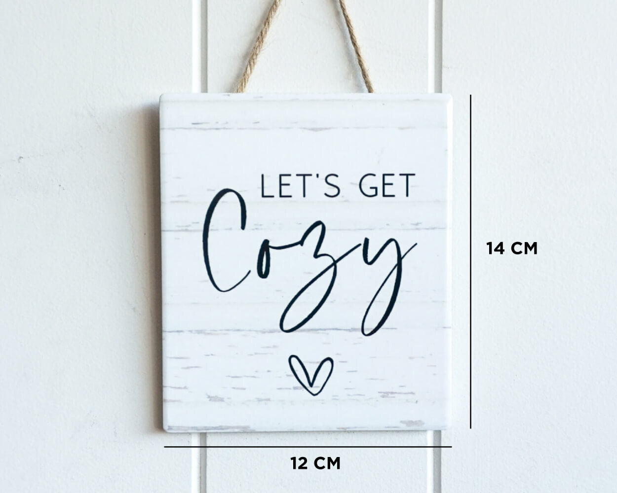 Let's Get Cozy Plaque Rayell 