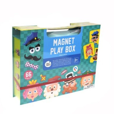 Magnet Play Box - Crazy Faces Eleganter 