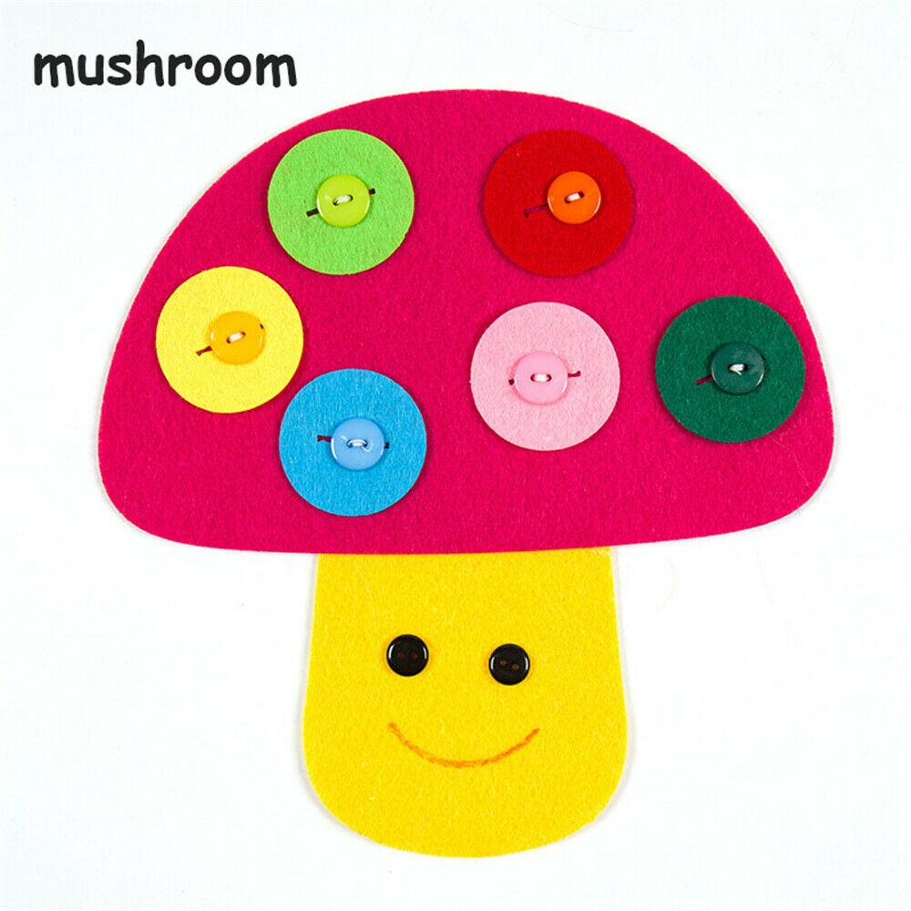 Mushroom Fine Motor Skills Puzzle Ebay 