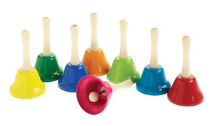 Music Bells Set Of 8, 8 Various Notes (Arriving Mid March) Edvantage 