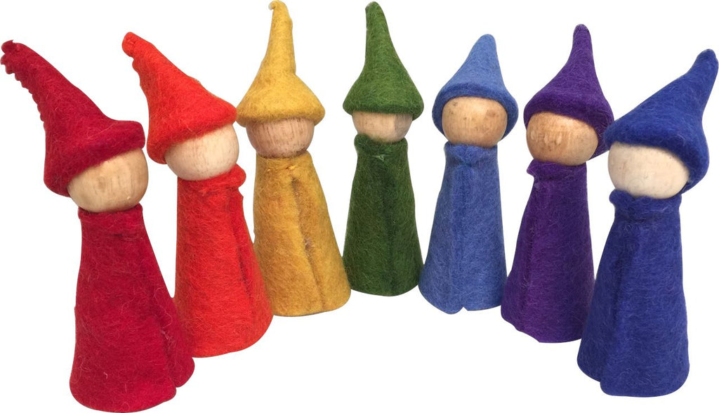 Rainbow Gnomes - 7 Piece Set Colours of Australia 