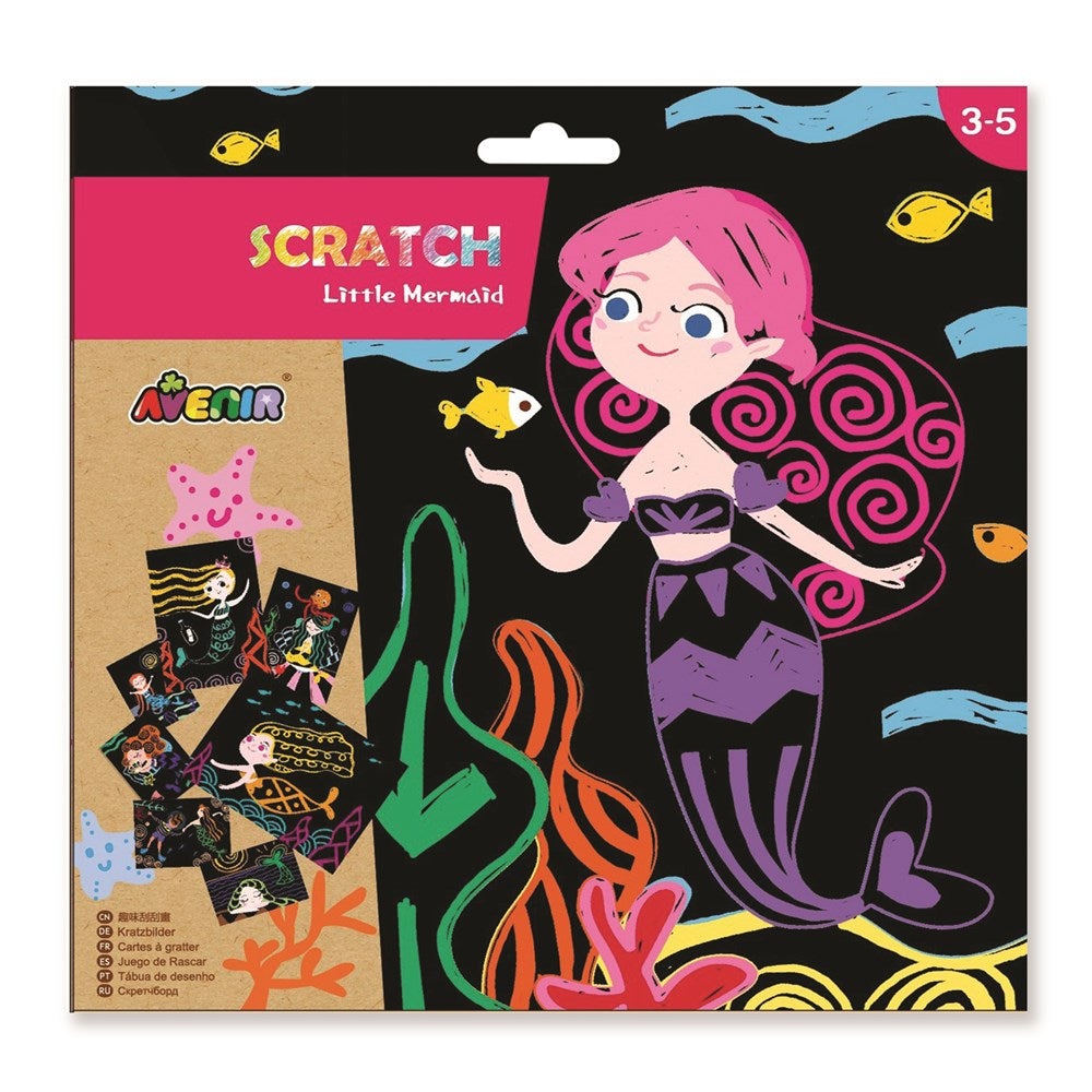 Scratch Art - Mermaid Johnco 