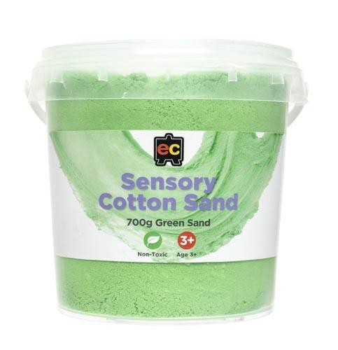Sensory Cotton Sand - Green Edvantage 