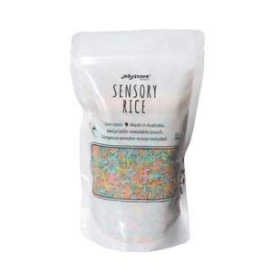 Sensory Rice Jellystone Designs Rainbow Pastel 
