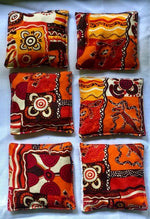 Load image into Gallery viewer, Small Bean Bags - Indigenous Fabric Inspired Childhood 
