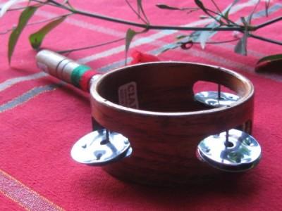 Small Peruvian Tambourine Siham Craft 