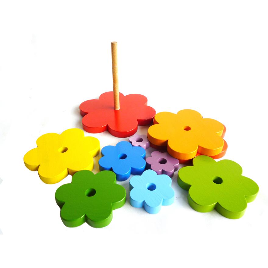 Stacking flowers QToys 