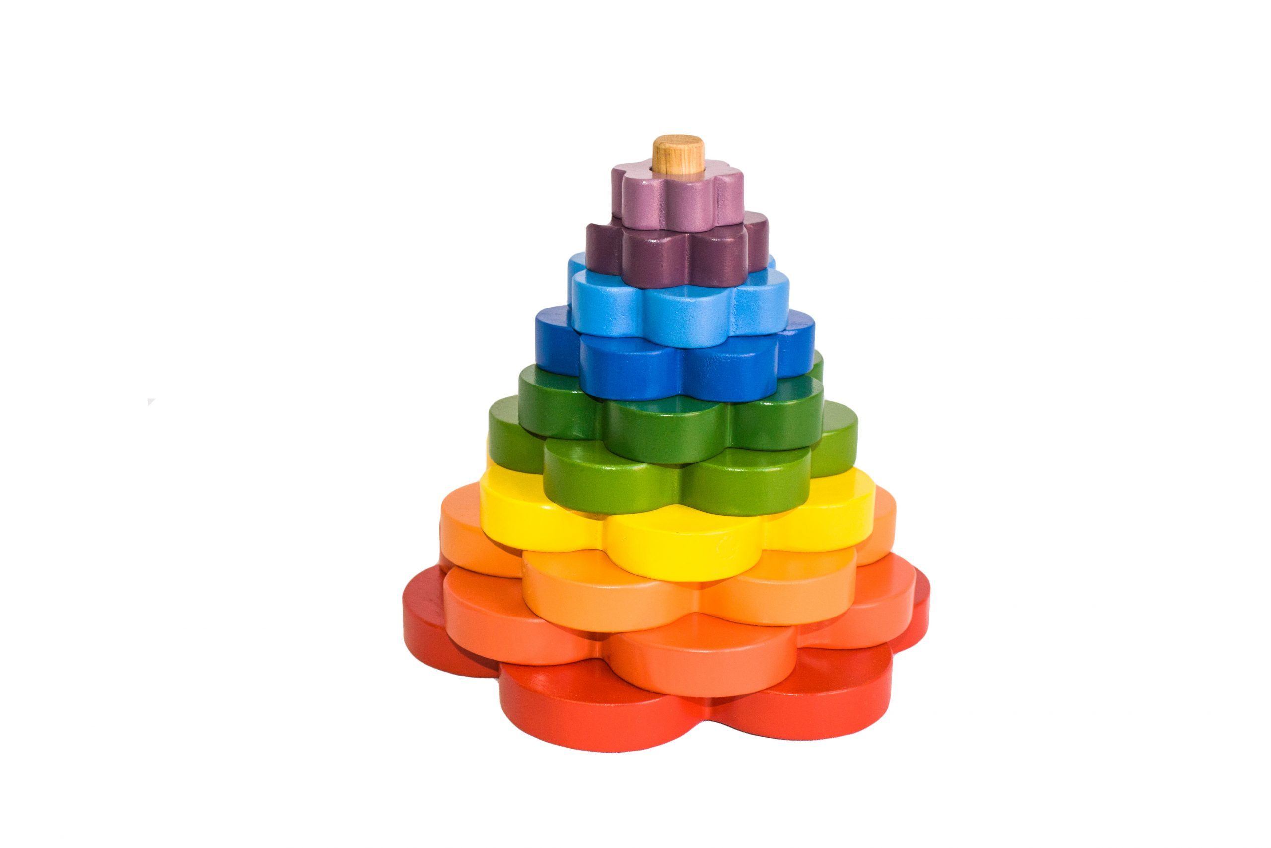 Stacking flowers QToys 