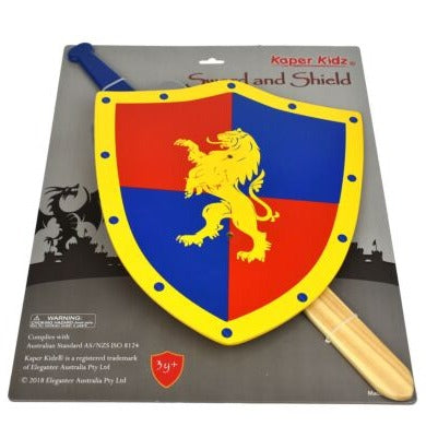Sword and Shield Set Lion Eleganter 
