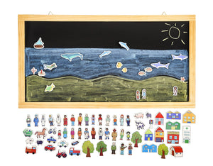 Tell a Story Magnetic Board Freckled Frog 