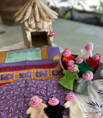 Load image into Gallery viewer, Ten Cheeky Monkeys - Finger Puppets Siham Craft 
